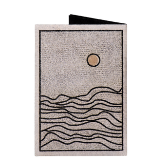Micro Wallet Waves - Back Design