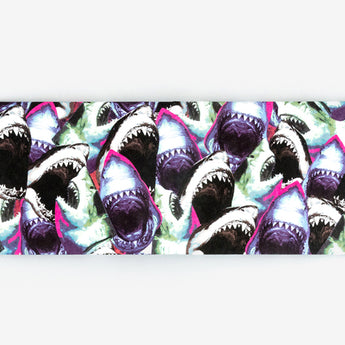 Slim Wallet Shark Feed - Open Wallet Outside Design
