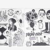 Micro Wallet Zine - Open Wallet Outside Design