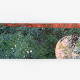 Slim Wallet Lunar Path - Open Wallet Outside Design