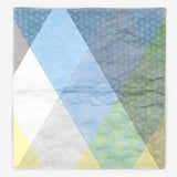 Clutch Wallet Triangle Moire