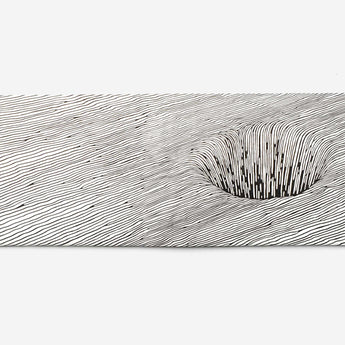 Slim Wallet The Hole - Open Wallet Outside Design