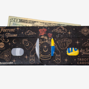 Slim Wallet Fortune Teller - Open Wallet Inside Design