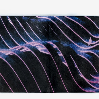 Micro Wallet Fabric of Space - Open Wallet Outside Design