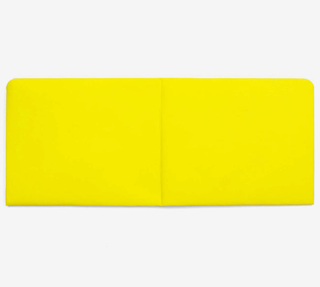 Yellow Minimalist Wallet - Slim Tyvek Wallets | Paperwallet