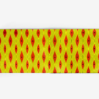 Slim Wallet Africa - Open Wallet Outside Design