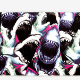 Micro Wallet Shark Feed - Open Wallet Outside Design