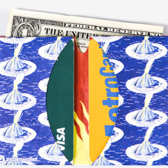 Micro Wallet Vulcano - Open Wallet Inside Design