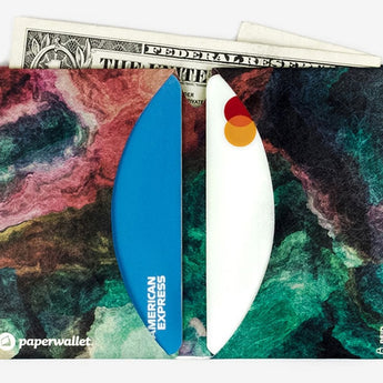 Micro Wallet Effetto farfalla - Open Wallet Inside Design