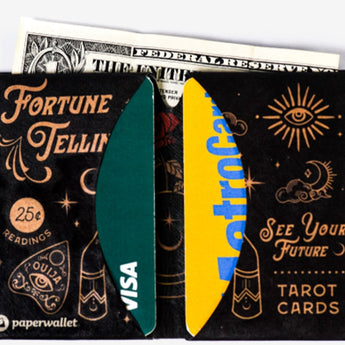 Micro Wallet Fortune Teller - Open Wallet Inside Design