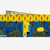 Slim Wallet Africa - Open Wallet Inside Design