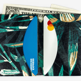 Micro Wallet Botanic - Open Wallet Inside Design