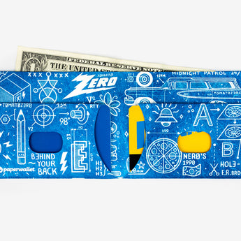 Slim Wallet Blueprint - Open Wallet Inside Design