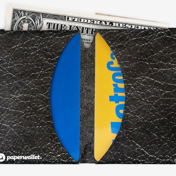 Micro Wallet Leather - Open Wallet Inside Design