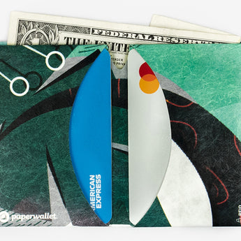 Micro Wallet Gecko - Open Wallet Inside Design