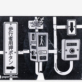 Micro Wallet Cries of cuckoo - Open Wallet Inside Design