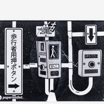 Micro Wallet Cries of cuckoo - Open Wallet Inside Design