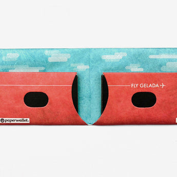 Slim Wallet Fly Gelada - Open Wallet Inside Design