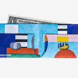 Slim Wallet Coïncidence - Open Wallet Inside Design