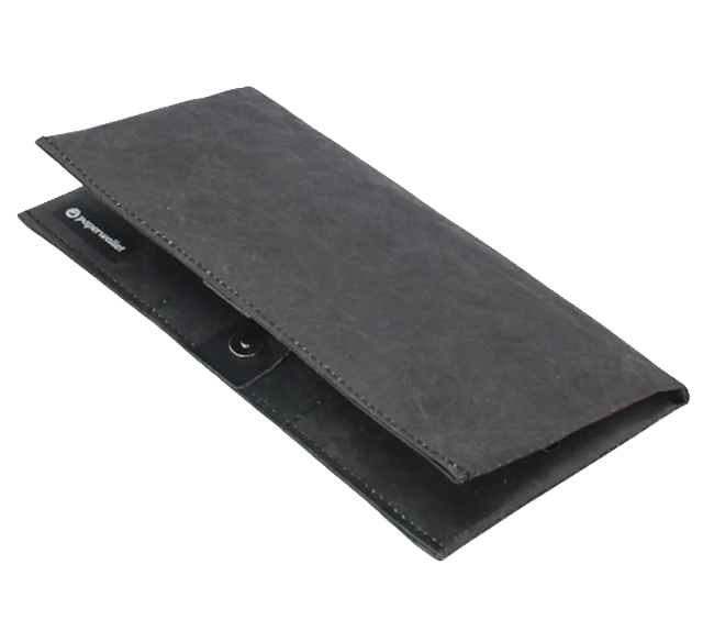 Black Tyvek® RFID Clutch Wallet