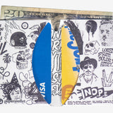 Micro Wallet Zine - Open Wallet Inside Design