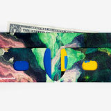 Slim Wallet Effetto Farfalla - Open Wallet Inside Design
