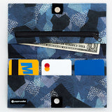 Clutch Wallet Blue Camo