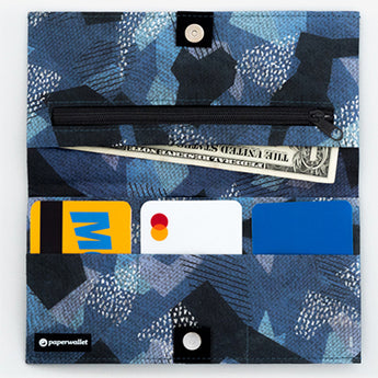 Clutch Wallet Blue Camo