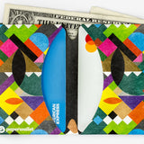 Micro Wallet Brooklyner - Open Wallet Inside Design