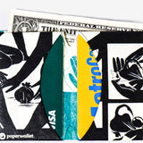 Micro Wallet Turists - Open Wallet Inside Design