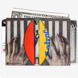 Micro Wallet Solid Advice - Open Wallet Inside Design with cards and cash