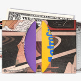 Micro Wallet Myuk - Open Wallet Inside Design with cards and cash