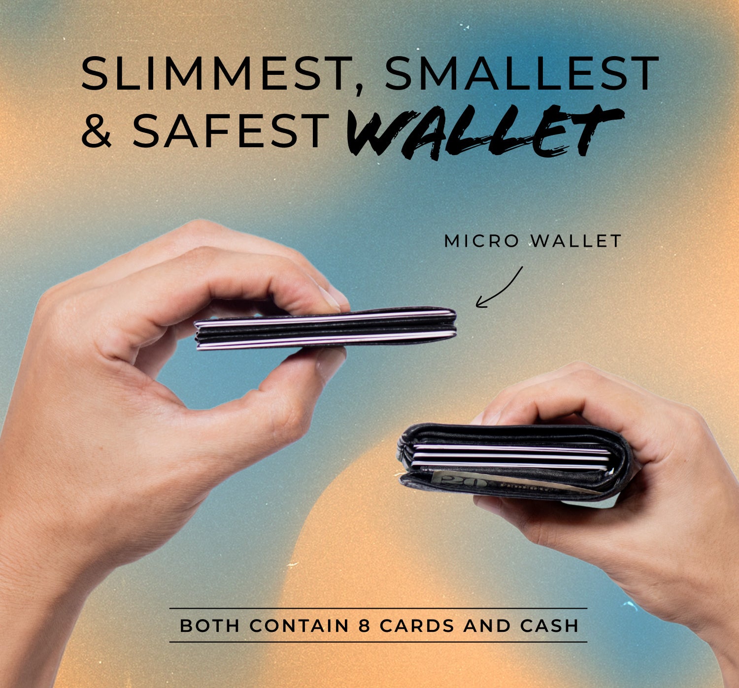 'Touch' Micro Wallet | Paperwallet