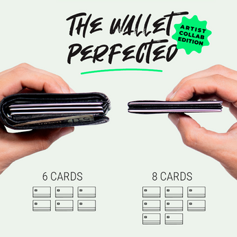 Micro Wallet Framographic - Wallet Finder Card Upsell with wallet design