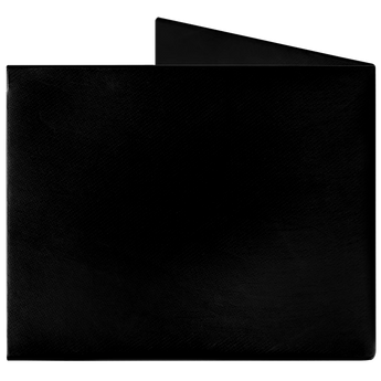 Slim Wallet Black - Back Design