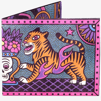 Slim Wallet Blazing Roar - Front Design