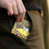 Slim Wallet Me vs. The Others - Open Wallet Inside Design with cards and cash