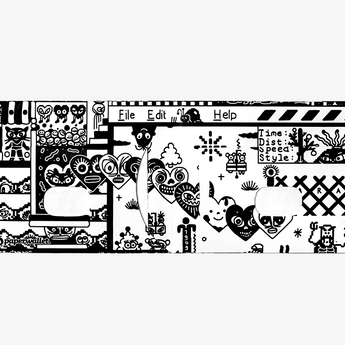 Slim Wallet Desktop Carnival - Open Wallet Outside Design