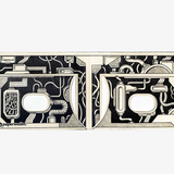 Slim Wallet Hyper Sun - Open Wallet Inside Design