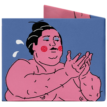 Slim Wallet Do Not Touch My Shoes - Back Design