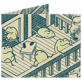 Slim Wallet Frog Hotel - Front Design