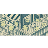 Slim Wallet Frog Hotel - Open Wallet Inside Design