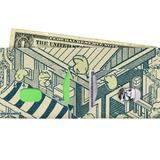 Slim Wallet Frog Hotel - Open Wallet Outside Design