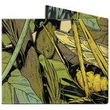 Slim Wallet Bush Cricket - Back Design