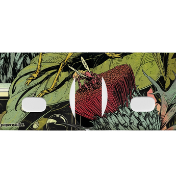 Slim Wallet Bush Cricket - Open Wallet Inside Design