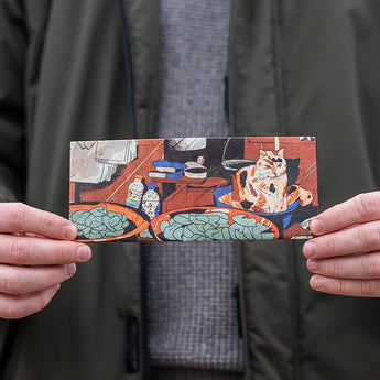 Slim Wallet Fish market in the dawn glow - Lifestyle image