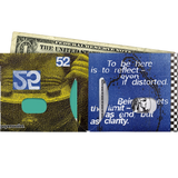 Slim Wallet Motuzka - Open Wallet Inside Design with cards and cash