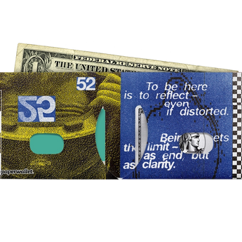 Slim Wallet Motuzka - Open Wallet Inside Design with cards and cash