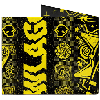 Slim Wallet Leave Me To Rot In Peace - Back Design