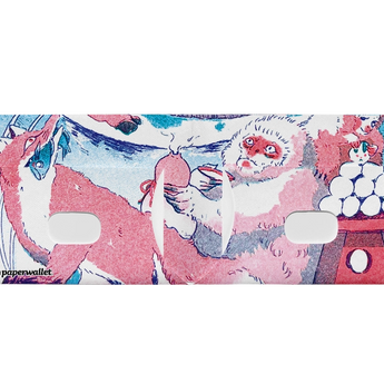 Slim Wallet Usagi - Open Wallet Inside Design